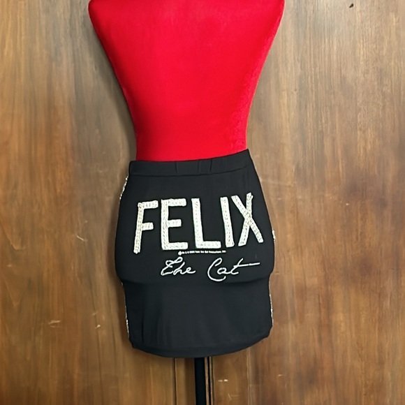 Vintage Felix the Cat Sequined Strapless Top/Skirt M - Picture 7 of 10